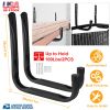 2Pcs Heavy Duty Big Garage Storage Hooks Hanger Wall Mount Utility Hooks for Ladders Bike Surfboard Kayak