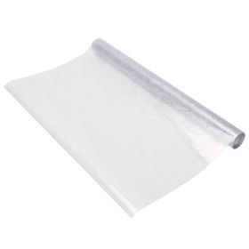 17.7x157.4in Window Film Rainbow Window Cling 3D Decorative Window Decal Window Sticker Non-adhesive