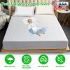 Twin Size Waterproof Mattress Protector Breathable Soft Cotton Mattress Pad Cover With Elastic Deep Pocket Up To 11in Noiseless Machine Washable Beddi