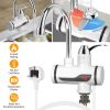 3000W Kitchen Hot Water Heating Faucet Instant Hot Water Tap Fast Heating Tap Water Faucet w/ LED Digital Display