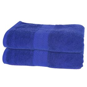 2Pcs Bath Towels 31.5X55.1Inch Cotton Towel Set 700 GSM Bath Sheet Quick-Dry Head Wrap
