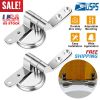 Zinc Alloy Toilet Seat Hinge Mounting Replacement Parts with Fitting Screws Bolts Nuts