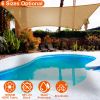 Title
Rectangle Top Canopy 98% UV Block Awning Shelter 185GSM HDPE Patio Cover with Snap Hooks Ropes for Outdoor Garden Backyard