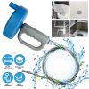 32.8FT Drain Snake Auger Plumbing Snake Hair Clog Remover For Sewer Sink Bathtub Shower Kitchen Bathroom Drain Clog Remover