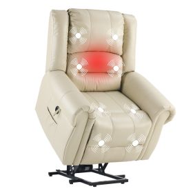 Futon Sofa Bed, Velvet Futon Couch for Living Room, Recliner Sleeper Sofa Bed with 2 Cup Holders, Removable Armrests, Metal Legs, Cream