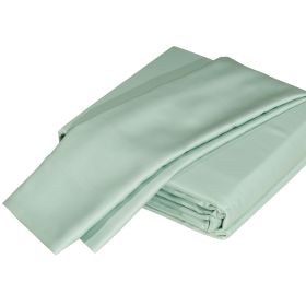 Luxuriously Soft 100% Viscose Derived from Bamboo 4-Piece sheet Set , Oeko-TEX Certified, California King - Seaglass