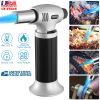 Culinary Butane Torch Chef Kitchen Cooking Blow Torch Lighter Refillable Adjustable Flame with Safety Lock for Baking BBQ Creme Brulee Heat Shrinking