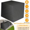 Air Conditioner Cover Outdoor Water-resistant Windproof Furniture Protector Dustproof Anti UV Outside Air Conditioner Protection Cover 21.66x16.14x14.