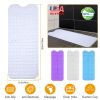 Bath Tub Mat Non-Slip Shower Mat BPA-Free Massage Anti-Bacterial with Suction Cups Washable for Bathroom Kitchen Pool