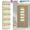 Over the Door Shoes Rack 20-Pocket Organizer 5-Layer Hanging Storage Shelf for Kids Shoes Closet Cabinet Slippers Small Toys
