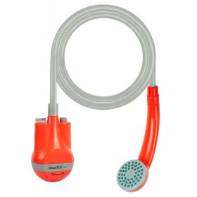 Portable Handheld Rechargeable Outdoor Showerhead (Option: Orange)