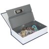 Portable Book Safe with 3-Digit Combination Lock Diversion Safe Money Jewelry Storage Box