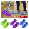 Mop Slippers Shoes Cover Floor Cleaning Socks Reusable Multi-Function Duster for House Bathroom Kitchen Livingroom