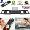 Bathtub Caddy Tray Crafted Bamboo Bath Tray Table Extendable Reading Rack Tablet Phone Holder Wine Glass Holder Shelf Desk Bathroom Spa