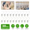 30 Pack Hanging Clips for Closet Multifunctional Clothes Pins Heavy Duty Space-saving Laundry Hooks for Boots Jeans Hats Towels Socks Pants Handbags T