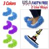 Mop Slippers Shoes Cover Floor Cleaning Socks Reusable Multi-Function Duster for House Bathroom Kitchen Livingroom