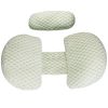 Pregnancy Pillows Adjustable Support Maternity Pillow Soft Side Sleeper Pregnancy Pillows Wedge Pillow with Detachable Pillow Cover