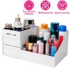 Makeup Organizer Cosmetics Storage Box Countertop Display Case Lipstick Skincare Brush Holder