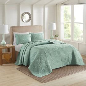 3 Piece Reversible Bedspread Set (Color: as Pic)