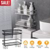 Over The Toilet Storage Shelf Rack Organizer 2 Tier Bathroom Holder Space Saver No Drilling Restroom Organizer