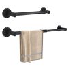 Single Bath Towel Bar 9.8in to 24.6in Length Adjustable Towel Rack Rustproof Stainless Steel Towel Holder Wall-Mounted Retractable Towel Rail For Bath